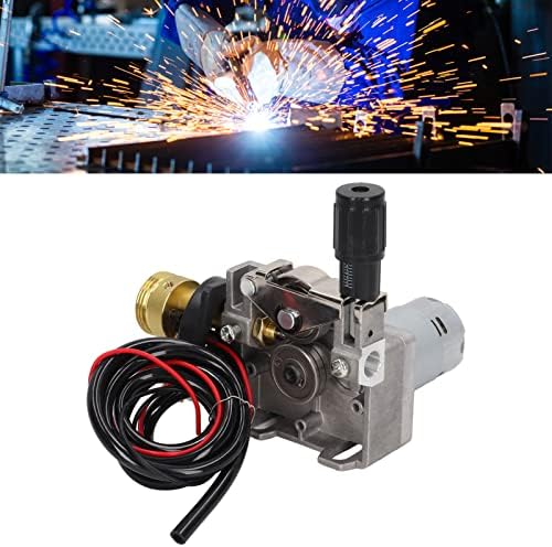 Mig Welder Roll Wire Feed Motor, DC 24V 40W Automatic Feed Soldering Wire Feeder Machine Welding Machine 0.6-1.0mm Welder Core, Easy to Use, for MIG MAG Welding Soldering
