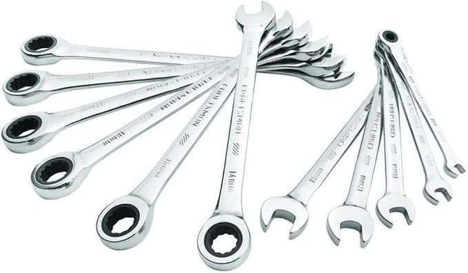 CRAFTSMAN Ratcheting Wrench Set, Metric, 11-Piece (CMMT87021)