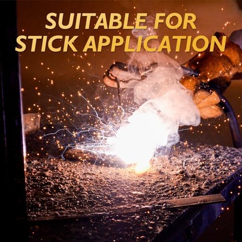 TOOLIOM E7018 Welding Rod Low-Hydrogen Stick Electrodes, 1/8" 10LB