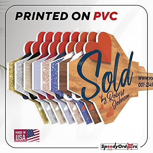 SPEEDYORDERS Real Estate Key Shaped Prop Outdoor Wood Sign Photobooth Prop Closing Gifts for New Homeowners Size M