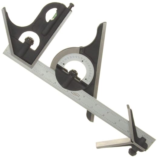 iGaging Premium 4-Piece 12" 4R Combination Square