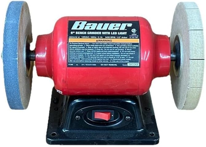 Keen Edge Professional Knife Sharpening Wheel System - Made in USA - Complete Wheel System fits most 6" and 8" Bench Grinders - Sharpening + Slotted Honing Wheels & Accessories (Complete 6.0" System)