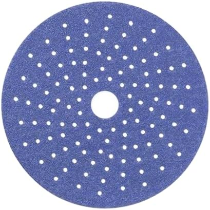 Sunmight Gold 5 Inch 500G Multi-Hole Sanding Discs Hook and Loop – Premium Sandpaper Pads for Orbital Sander, Wood, Metal, Auto Body, Paint, Plastic, Dry or Wet Use, Woodworking & Polishing – 50 Discs