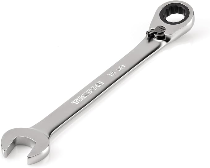 TEKTON 16 mm Reversible Ratcheting Combination Wrench | WRC23416 | 12-Point