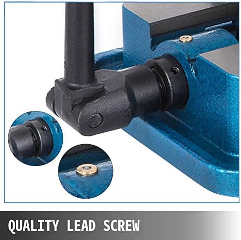 VEVOR 3 Inch Heavy Duty Milling Vise Bench Clamp Vise High Precision Clamping Vise 3 Inch Jaw Width with 360 Degree Swiveling Base CNC Vise