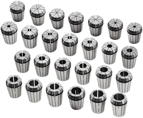 26 Pcs ER32 Spring Collet Set 1/32"- 13/16"
