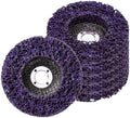 6Pcs 4" x5/8"(Arbor) Paint Stripper Discs for Angle Grinder Purple