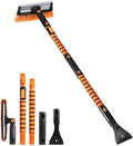 EcoNour 55" Telescopic Snow Brush and Ice Scraper for Car Windshield