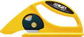OLFA 45mm Rolled Material Cutter (45-C) - Rotary Blade Utility Knife w/Solid Base & Large Handle for Cutting Carpet, Linoleum, Fabric, Paper, Replacement Blades: OLFA RB45-1 Rotary Blades