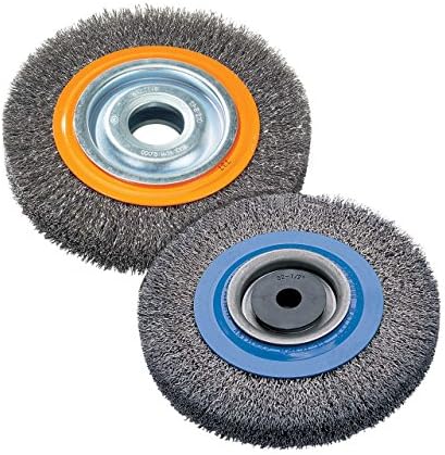 Walter 13B070 Wire Wheel Brush Crimped .0118" Tool Steel Wire 7" x 7/8"
