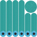 Newwiee 150 Pcs 3 Inch Sanding Discs 60 Grit 3 Inch Twist Lock Grinding Disc Zirconia Quick Change Lock Grinder Sanding Discs for Surface Prep Strip Grind Polish Finish Burr Rust Paint Removal
