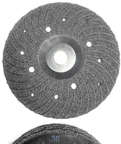 SIGNI 5 Pack SiC Plastic Back Grinding Wheel for Granite/Marble/Concrete and Glasses (7 INCH, 36 GRIT)
