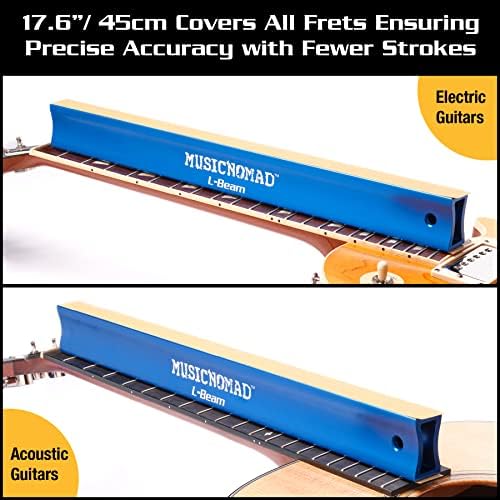 MusicNomad 17.6" Fret Leveler L-Beam for Acoustic & Electric Guitar (MN811)