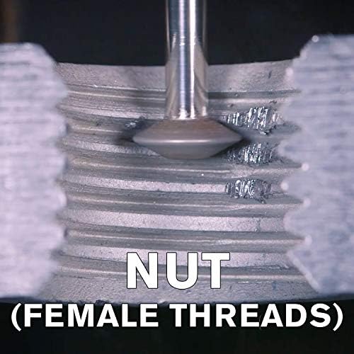 Repair Kits - Faster & Easier to Chase, Restore & Clean Internal or External Threads, All in One Universal Thread Files Set, Inch, Metric, Grooves, Glands, Acme, Buttress Thread