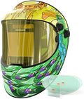 YESWELDER Auto Darkening Welding Helmet, 180° View, LYG-Q800D-PC