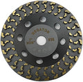 Megatron 7" Diamond Cup Grinding Removing Disc Wheel for Any Concrete, Paint, Epoxy, Glue and Mastic with CDB New Technology (Megatron 7")