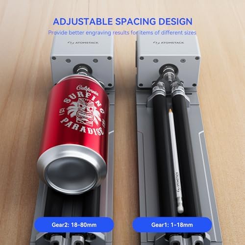 ATOMSTACK R6 Laser Rotary Roller Laser Engraver Multi-Function