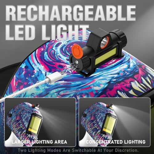 YESWELDER Smart Auto-Shade Welding Helmet with Digital Filter