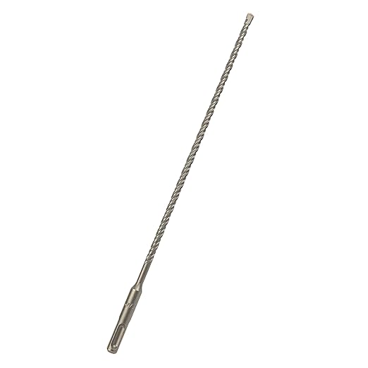 1/4 Inch x 12 Inch SDS Plus Rotary Hammer Drill Bit, Carbide Tipped for Brick, Stone, and Concrete Version 2 (1/4" x 10" x 12")