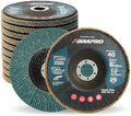 10 Pack 6" x 7/8" Zirconia Flap Discs, T29 Grinding Wheel 40 Grit