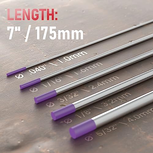 YESWELDER TIG Weld Tungsten Electrode NonRadioactive Comparable