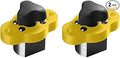 Magswitch MagJig 95 lb 2-Pack – Switchable Magnetic Hold-Downs for Woodworking Jigs & Sleds (Value Bundle)