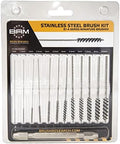 Brush Research 81AMMKIT Stainless Steel Metric Brush Kit (Includes 1 mm, 1.5 mm, 2 mm, 2,5 mm, 3 mm, 3.5 mm, 4 mm, 4,5 mm, 5 mm, 5.5 mm, 6 mm and 6.5 mm and a Pin Vise)