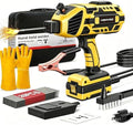 Welding Machine Handheld,20-140A 110V Portable Stick Welder 20pcs Rods,IGBT Hand Held Welder Machine withHot Start Arc Force Anti-stick ARC Welder Gun,6 Variable Current Adjustment (Yellow)