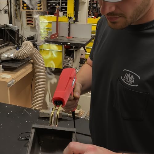 Allturn Plastic Welding Kit with Hot Cutting Tip, 3 in 1 Welder & Repair