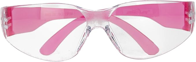 BISON LIFE Clear Safety Glasses – ANSI Z87.1 Scratch & Impact Resistant Wrap Around Eye Protection Goggles for Men & Women