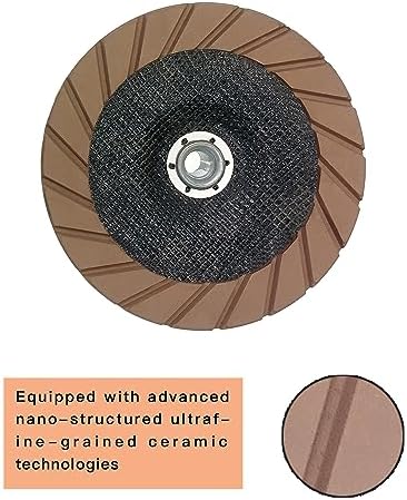 Concrete Grinding Cup Wheel 7" Ceramic Diamond Cup Wheel for Floor Grinding, Fits 5/8"-11 Arbor Angle Grinder,400# Medium