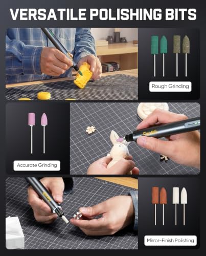 Fanttik F2 Master Kit Mini Cordless Rotary Tool with Master Refill Accessories Kits