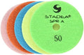 DPPD04SPRA503K5P Diamond Granite Dry Polishing Pads for Granite Marble Concrete Stone Tile, 5-Piece