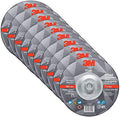 3M Silver Depressed Center Grinding Wheel, 87448, 36+, T27 Quick Change