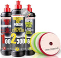 Menzerna Polishing Set 16 oz I HCC1000, MCC2500 & SFP3800