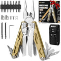 BIBURY Multitool Pliers with 440A Knife & Full Size Scissors, BI2045D