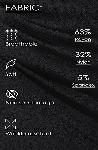 ZTN Womens Stretchy Dress Pants High Waist Work Casual