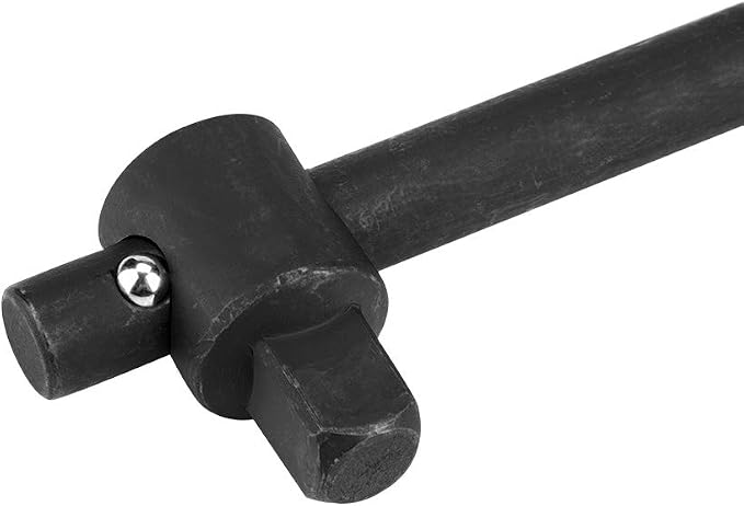 LiebeWH 1 Inch Sliding T Handle Socket Wrench Breaker Bar Chrome Molybdenum Steel Ratcheting Handle for High Torque