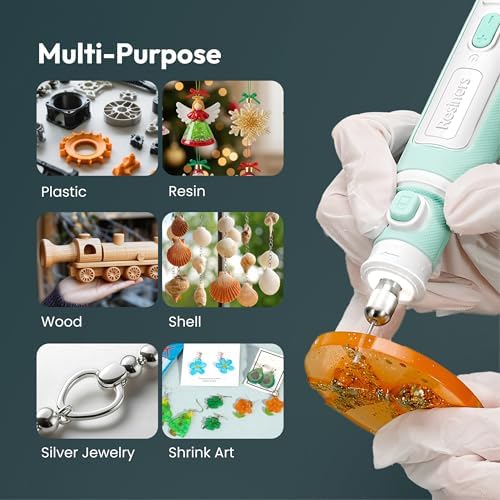 Resiners Cordless Rotary Tool Kit for Resin Molding, Plastic, Wooden Crafts