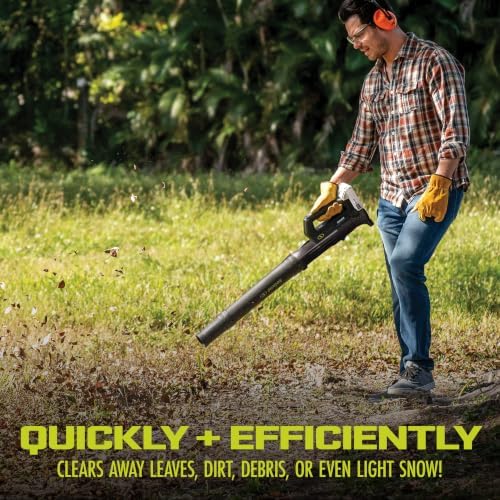 Sun Joe 24V IONMAX Cordless Leaf Blower, Grass and Hedge Trimmer Outdoor Garden Combo Power Tool Kit with Batteries and Charger, 24V-GT4MAX-LTE