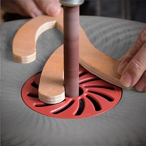 POWERTEC 11211-P2 4.5 Inch Sanding Sleeves for Spindle Sander, 120 Grit, Aluminum Oxide Sandpaper Diameter 3/4 Inch – 6 Pack