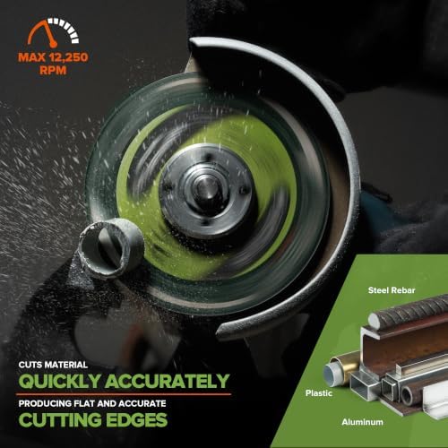50 PCS Cut Off Wheels 5" x.040 x7/8" Cutting Discs for Angle Grinders 5 Inch Metal and Stainless Steel Cutting Wheel