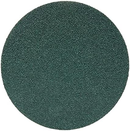3M Green Corps Hookit Sanding Discs, 00525, No Hole, 8 in, 36+ Grade