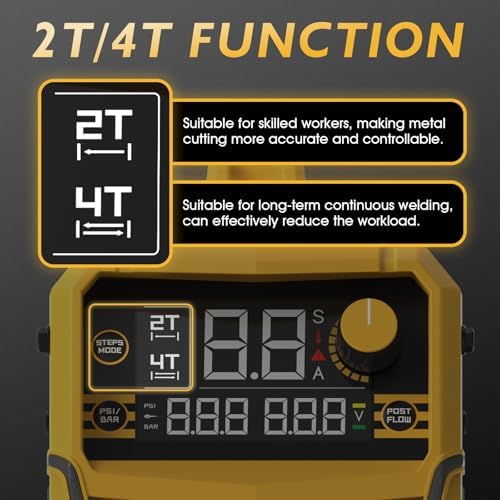 TOOLIOM 50A Large LCD Display Plasma Cutter 110/220V