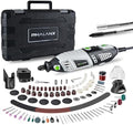 PHALANX 180W Rotary Tool Kit, 1.5-Amp 6 Variable Speed with Flex Shaft, 8000-35000RPM Rotary Multi-Tool& 213pcs Accessories Kit, Power Multiuse Set (Renewed)