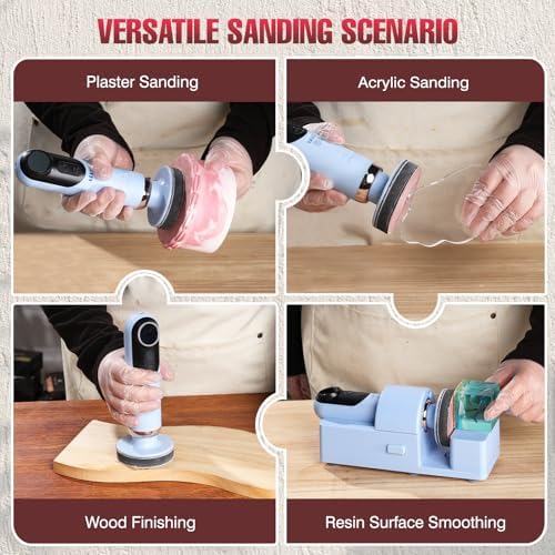 LET'S RESIN LRP-2393 4-in-1 Resin Sander Accessory Kit - 203pcs, 3 Inch