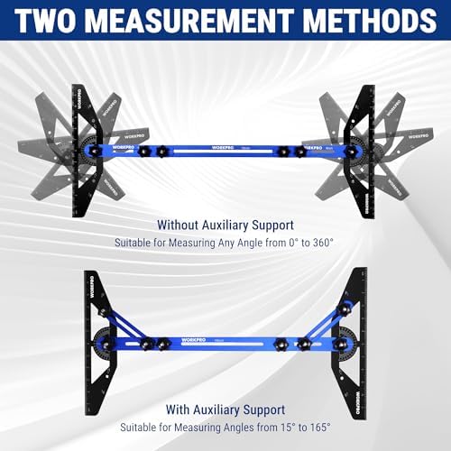 WORKPRO Stair Tread Template Tool, Aluminum Alloy Stair Tread Jig
