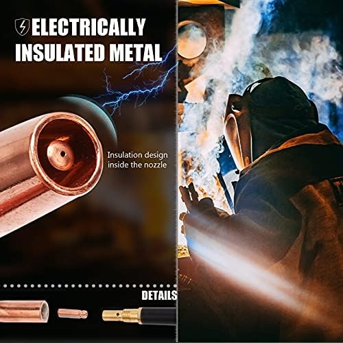 15FT K530-6 MIG Welding Gun 100Amp Welding Torch Stinger Replacement for Lincoln Magnum 100L SP-140T 180T,MIG-Pak 140 180,Pro MIG 140 180,Power MIG 140C 180C