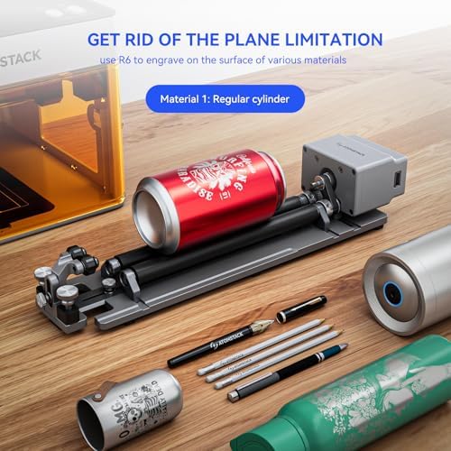 ATOMSTACK R6 Laser Rotary Roller Laser Engraver Multi-Function