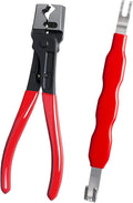 2 Pieces Electrical Disconnect Pliers for Cars, Car Hose Clamp Pliers and Electrical Connector Separator Tool